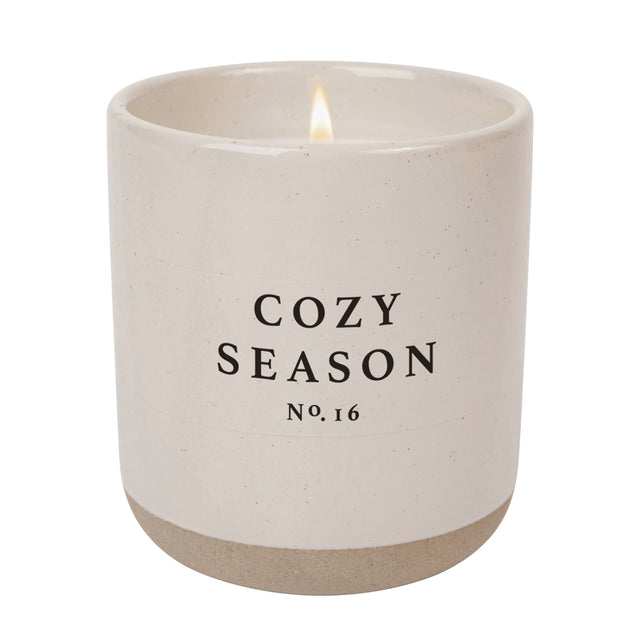 Cozy Season 12oz Stoneware Candle