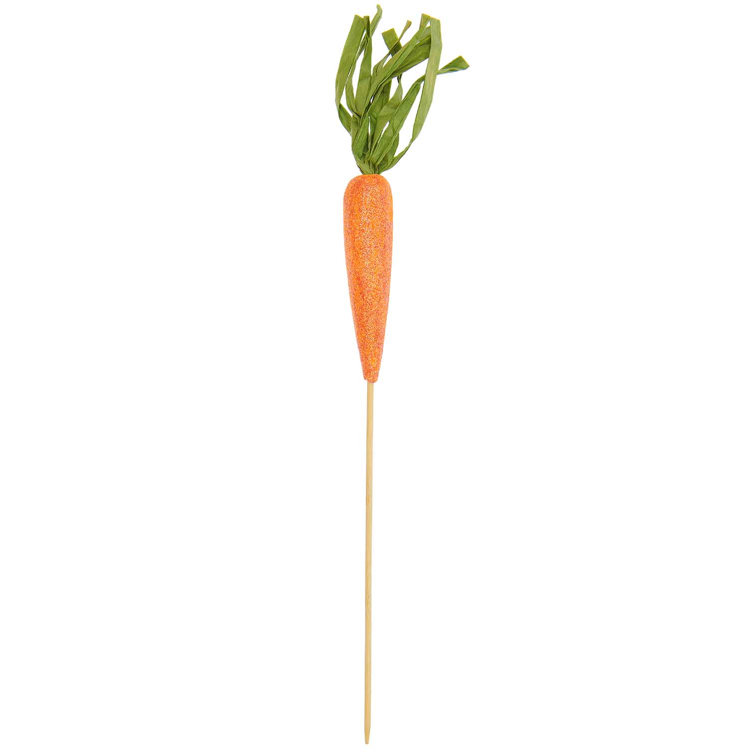 Glitter Carrot Decoration