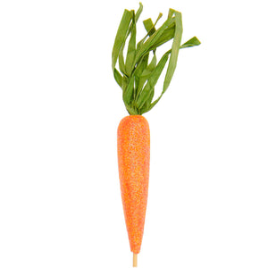 Glitter Carrot Decoration