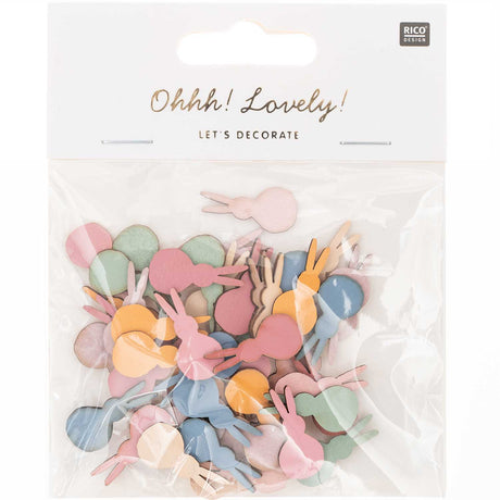 Wooden Rabbit Confetti