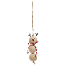 Load image into Gallery viewer, Wooden Reindeer Decoration