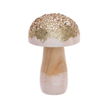 Load image into Gallery viewer, Gold Small Glitter Mushroom