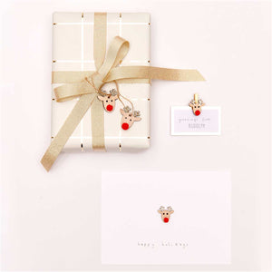 Gold Reindeer Pegs