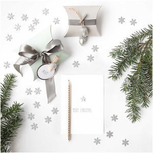Silver Glitter Mushroom Pegs