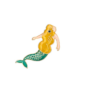 Blonde Mermaid Pin