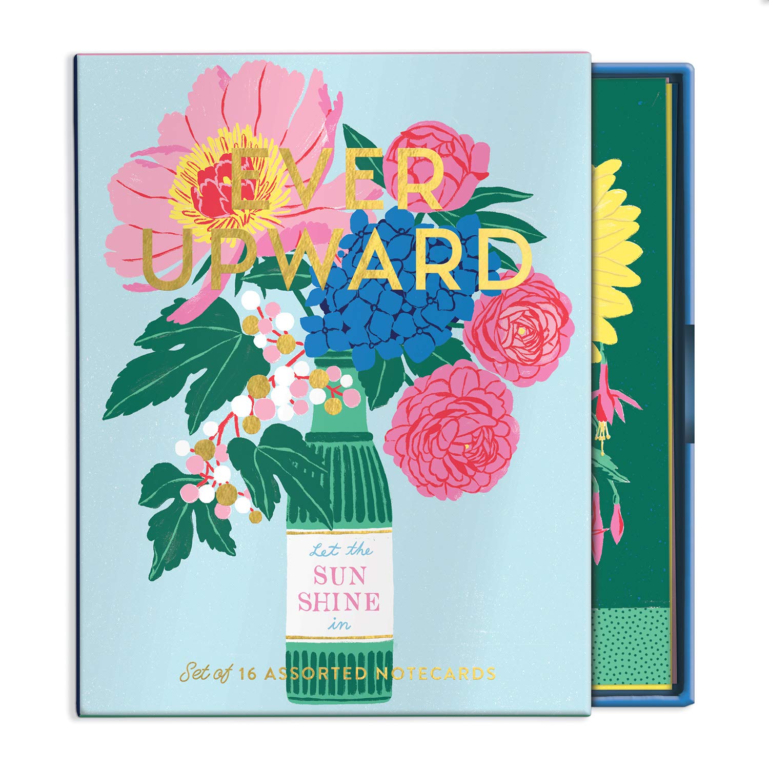 Ever Upward Floral Greeting Cards