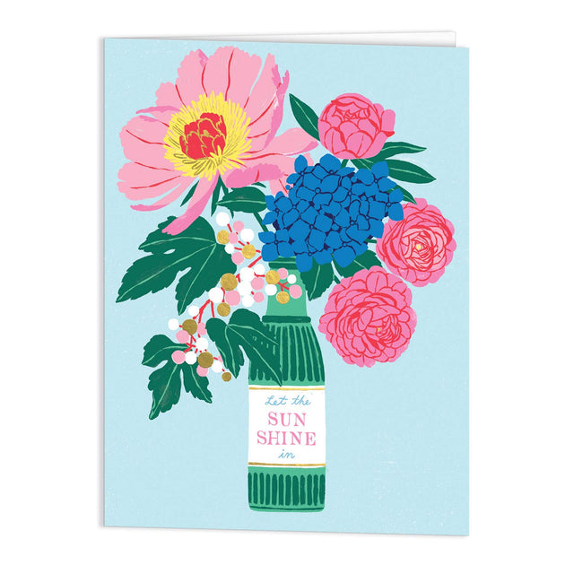Ever Upward Floral Greeting Cards