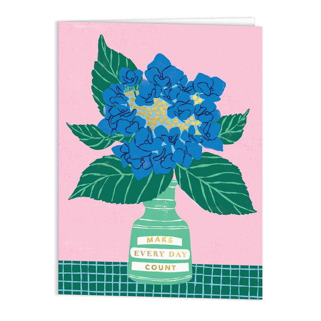Ever Upward Floral Greeting Cards