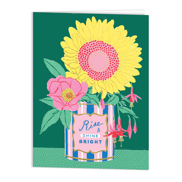 Ever Upward Floral Greeting Cards