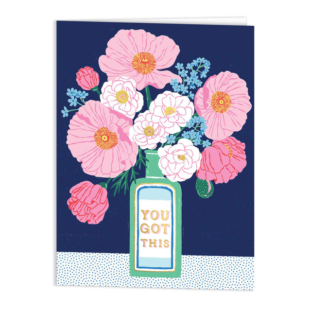 Ever Upward Floral Greeting Cards