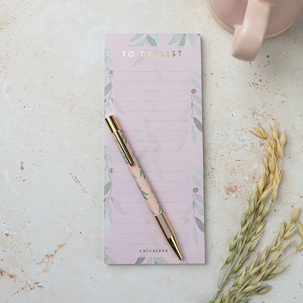Olive To Do List Notepad