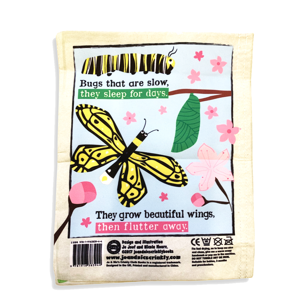 Nursery Times Crinkly Newspaper - Bugs