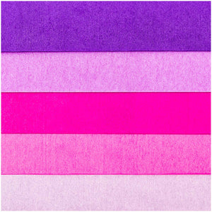 Pink and Purple Tissue Paper