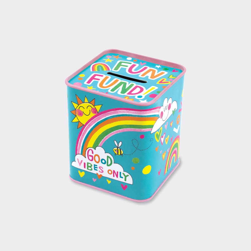 Fun Fund Good Vibes Only Money Box