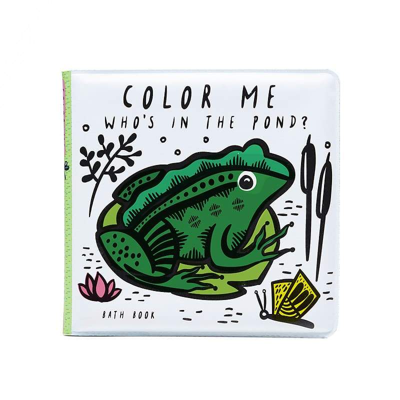 Who's In The Pond Colour Changing Bath Book