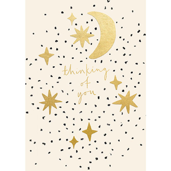 Thinking Of You Celestial Card