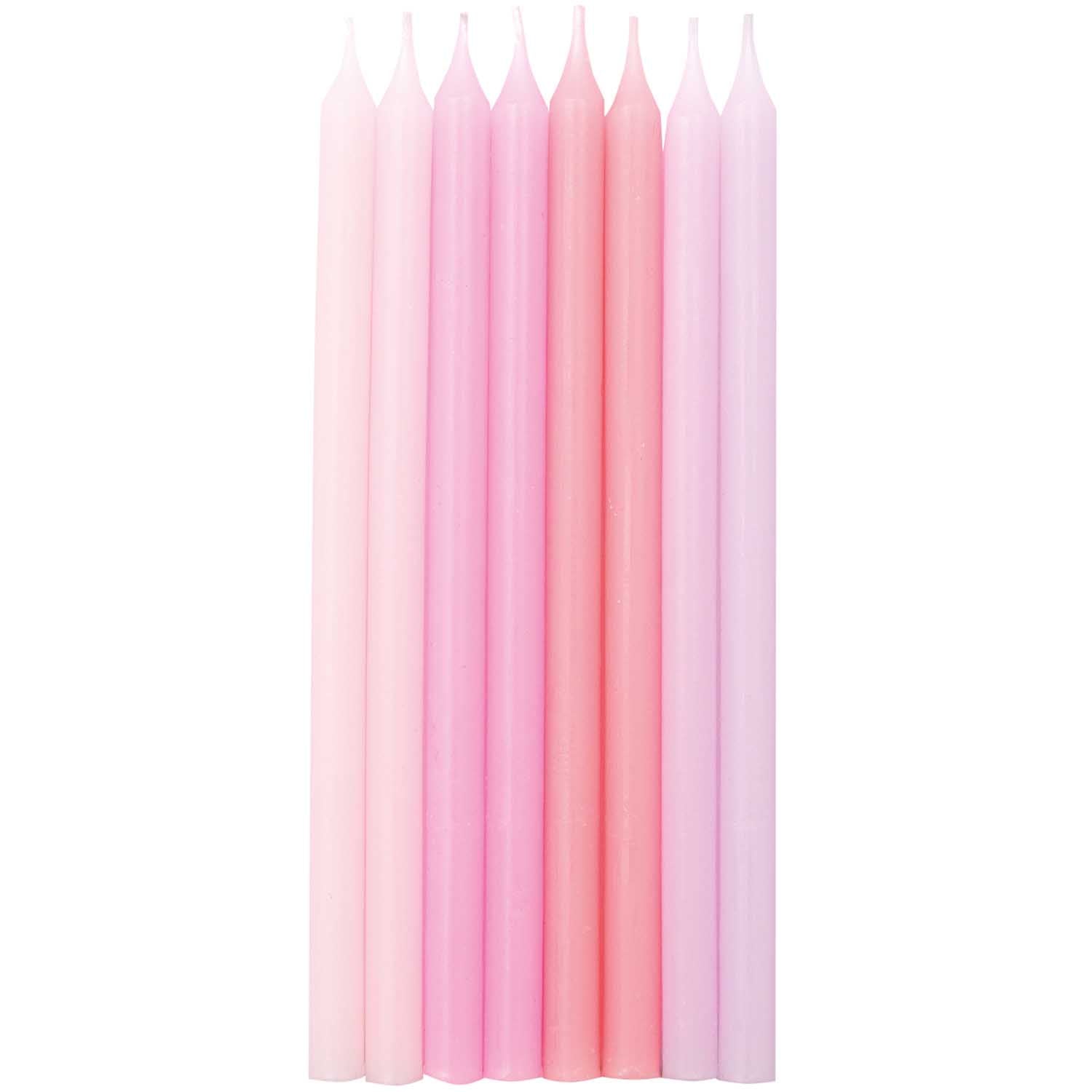 Pink Party Candles