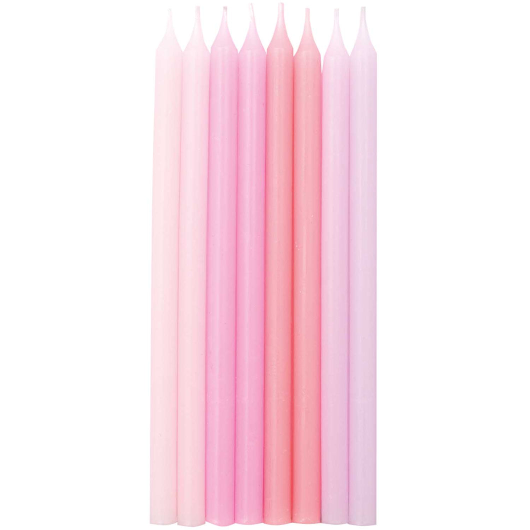 Pink Party Candles