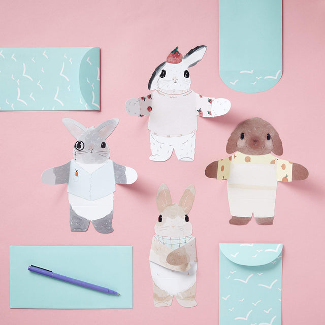 Snuggle Bunnies Notecard Set