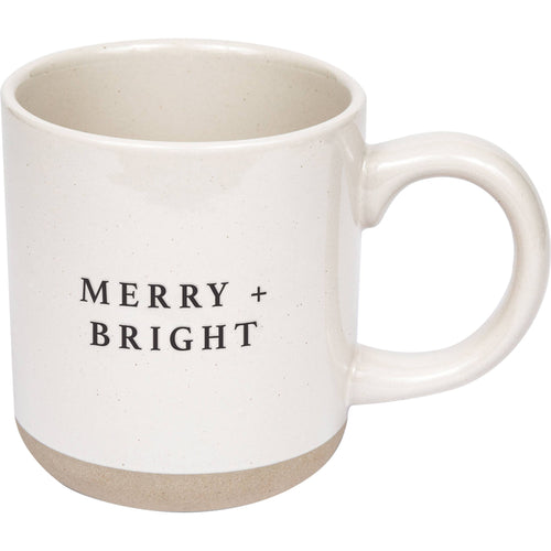 Merry & Bright Stoneware Mug
