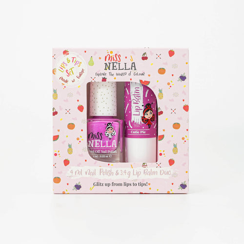 Kids Nail Polish & Lip Balm Duo Set