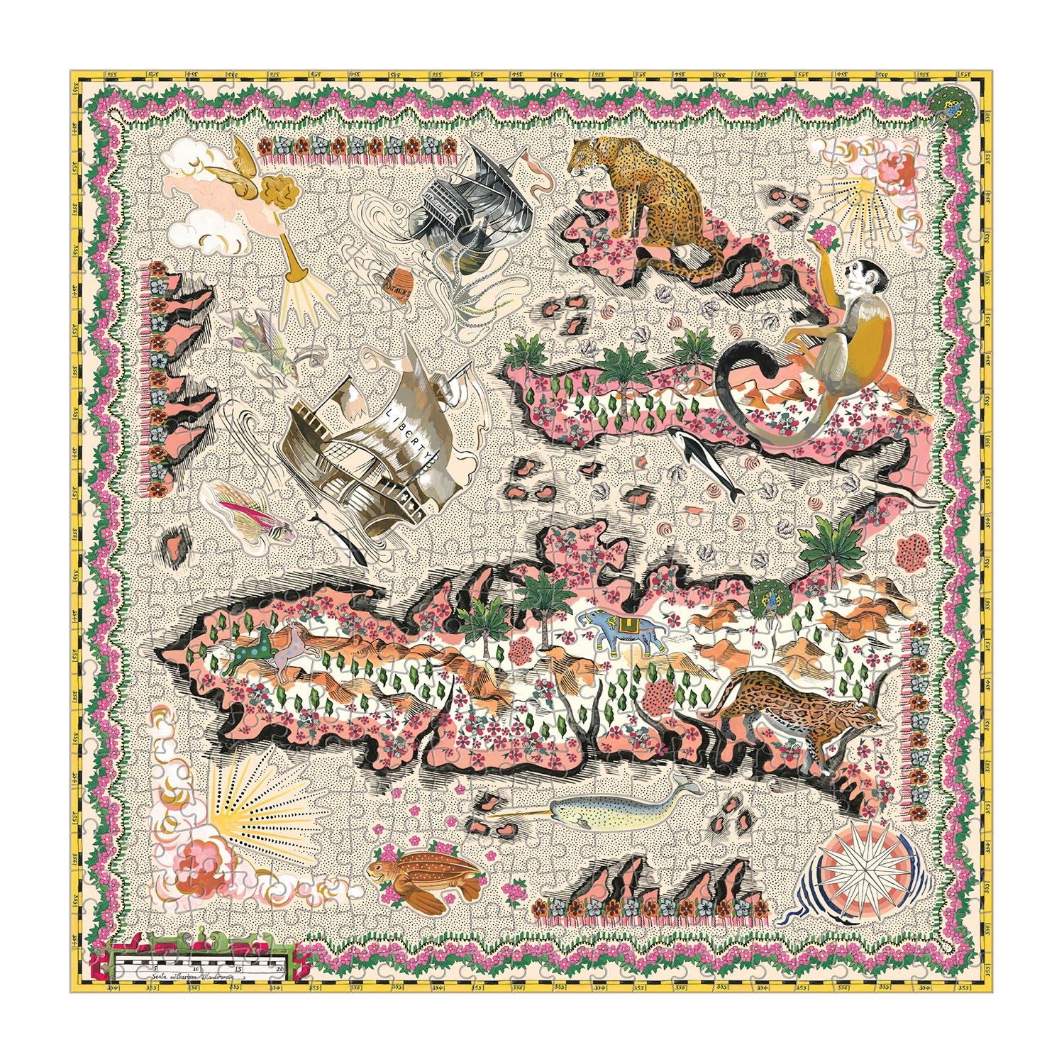 Liberty London Maxine 500 Piece Jigsaw Puzzle