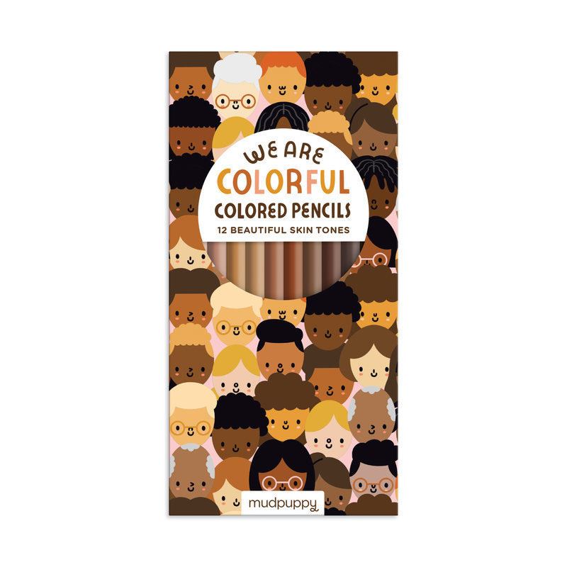 We Are Colorful Skin Tone Pencils