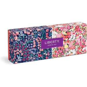 Liberty Floral Wood Domino Set