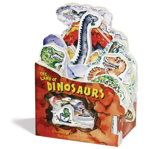 Land Of Dinosaurs Mini House Board Book