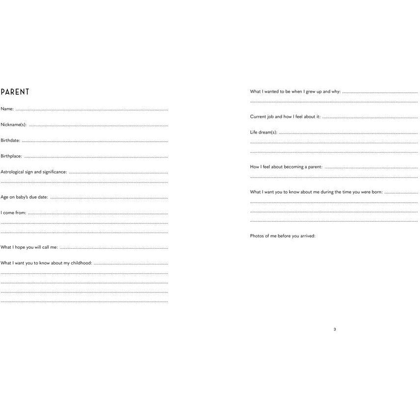 My Baby's Book - A Keepsake Journal