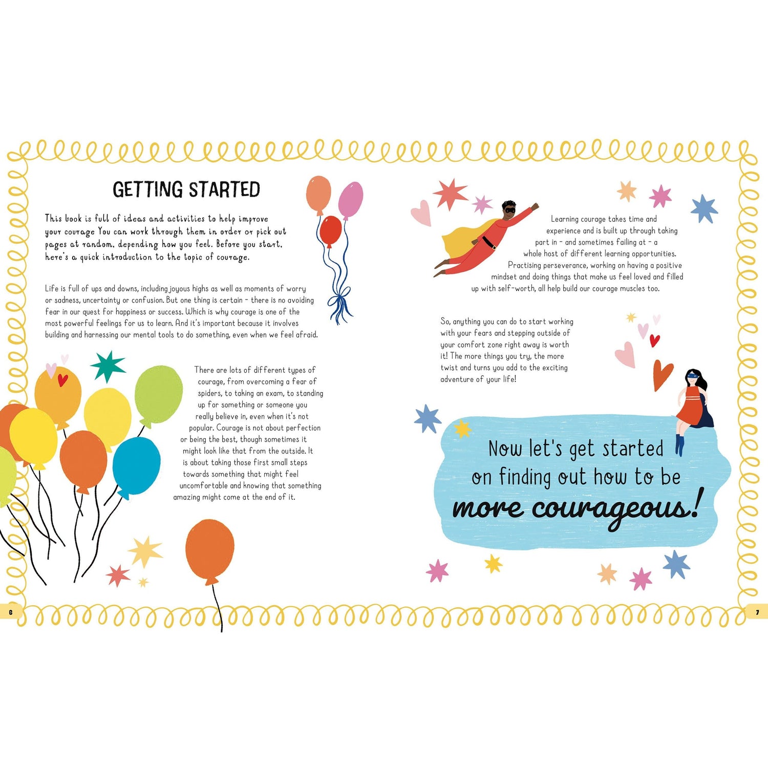 Find Your Courage - A Fill in Journal