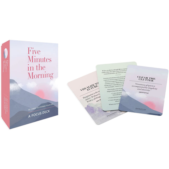 5 Minutes in the Morning: Change Your Day Cards
