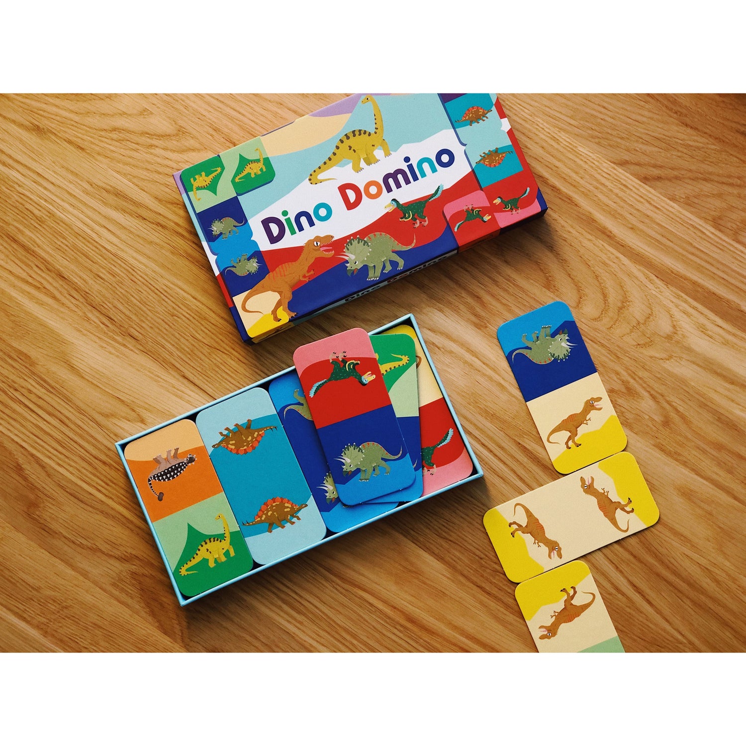 Dinosaur Dominoes Game