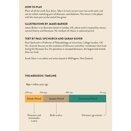 Match These Bones: Dinosaur Memory Game