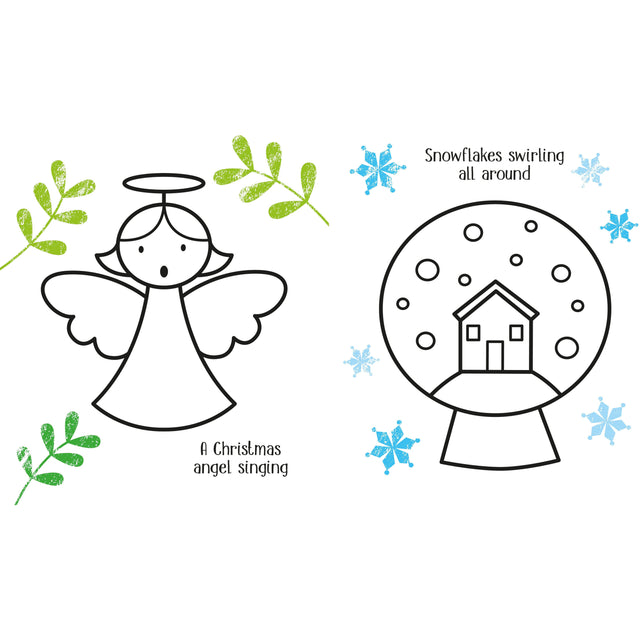 First Colouring Book: Christmas
