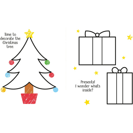 First Colouring Book: Christmas