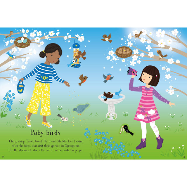 Little Sticker Dolly Dressing: Easter