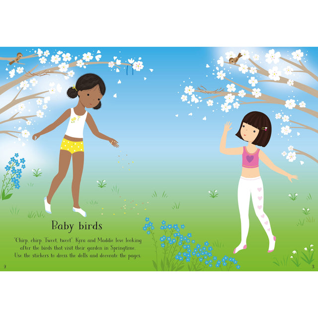 Little Sticker Dolly Dressing: Easter