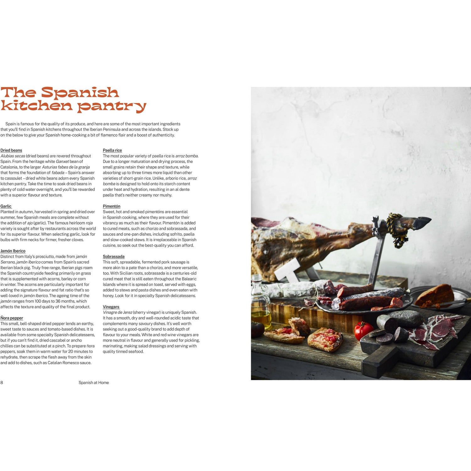 Spanish At Home Cookbook