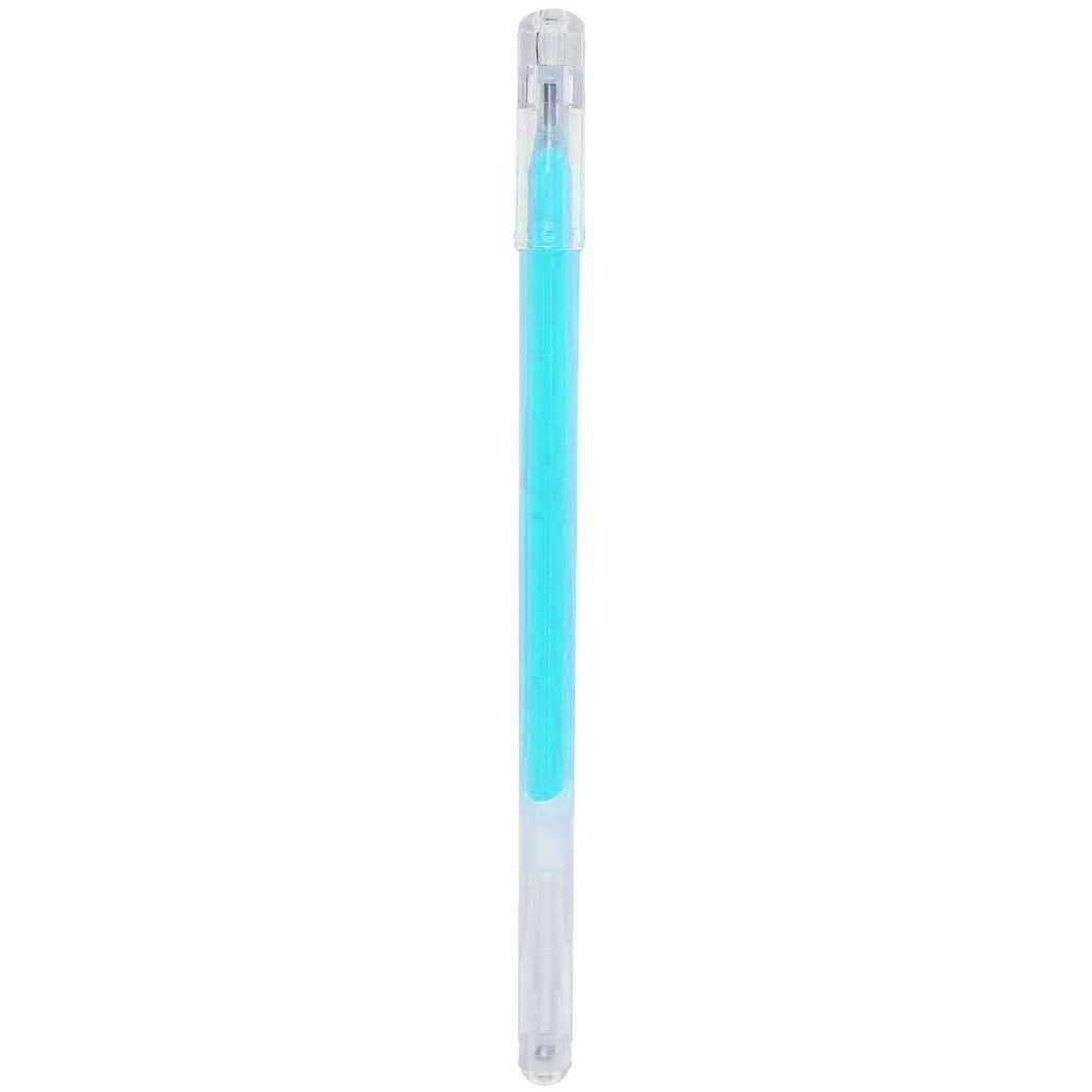 Neon Blue Gel Pen