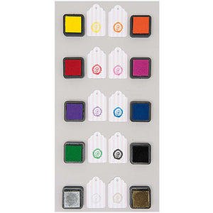 Ink Pad Set - Rainbow Colours