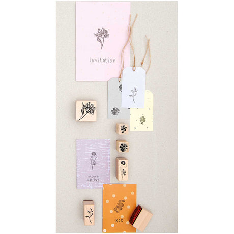 Botanical Stamp Set
