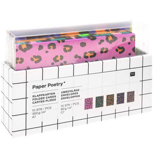 Leopard Print Notecard Set