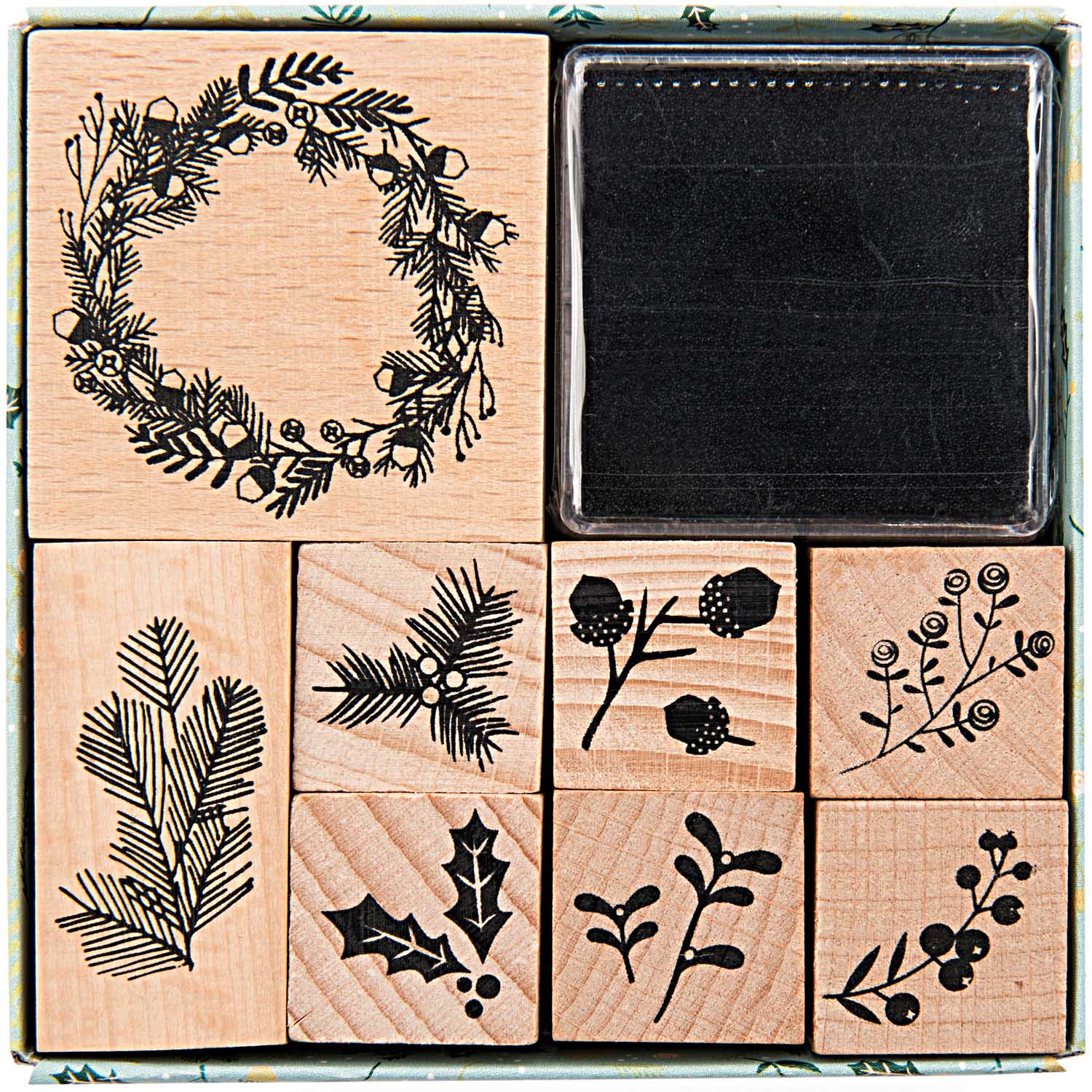 Christmas Foliage Stamp Set
