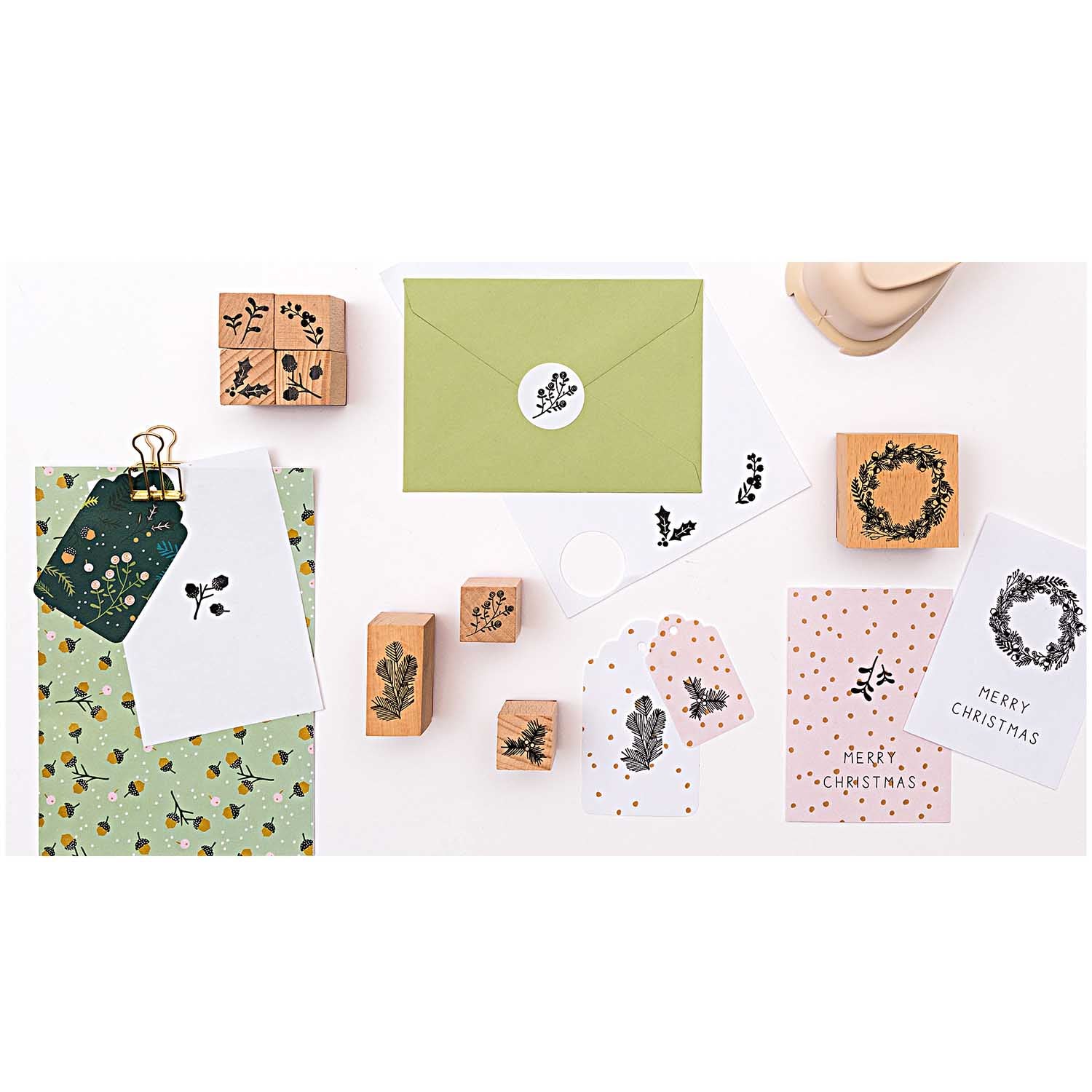 Christmas Foliage Stamp Set