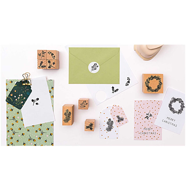 Christmas Foliage Stamp Set