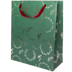 Large Green Foliage Gift Bag