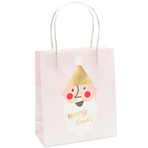 Medium Pink Santa Gift Bag