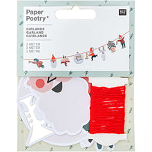 Load image into Gallery viewer, Red Jolly Christmas Garland