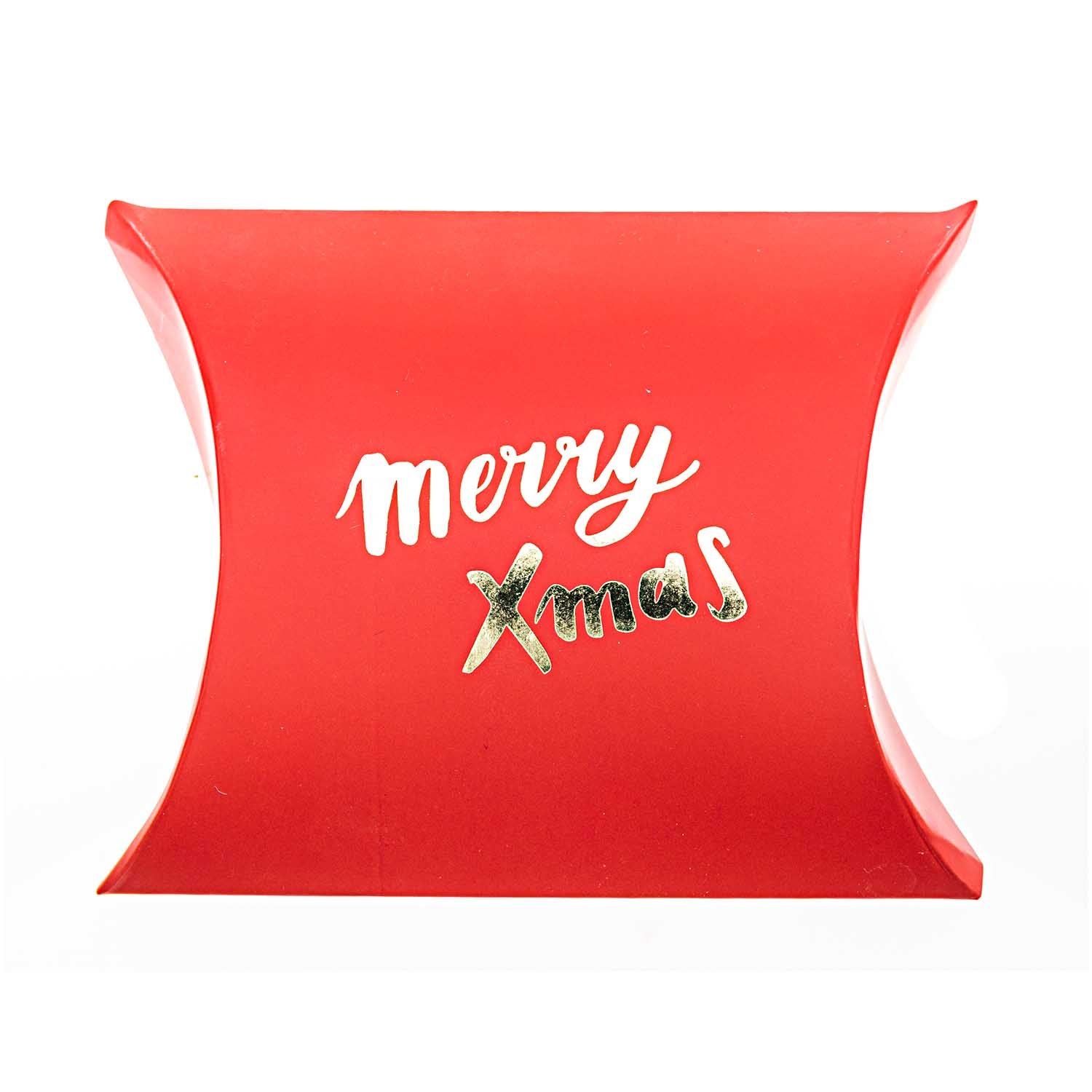 Red Jolly Christmas Set Of Gift Pouches